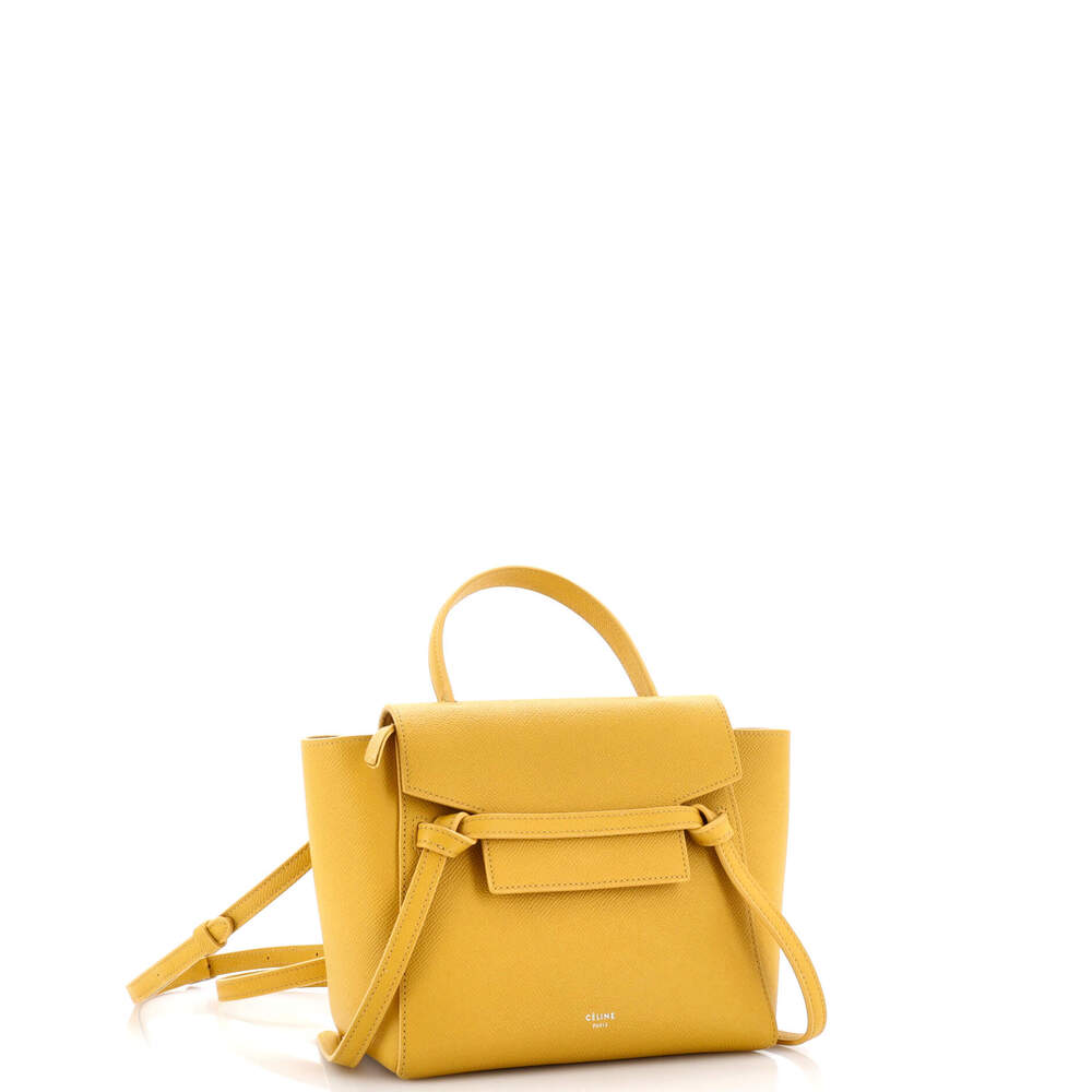 Celine Belt Bag Textured Leather Nano #236836C17B - Picture 2 of 7